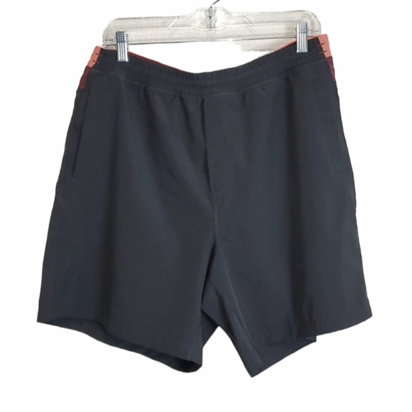 Birddogs Shorts Birddogs Boom Gym Shorts Charcoal Color Block Lined